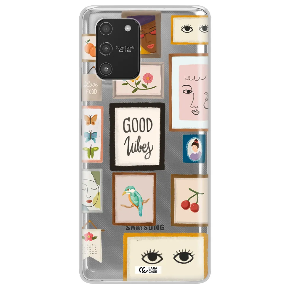 Photo Frames Samsung A91 Clear TPU Case