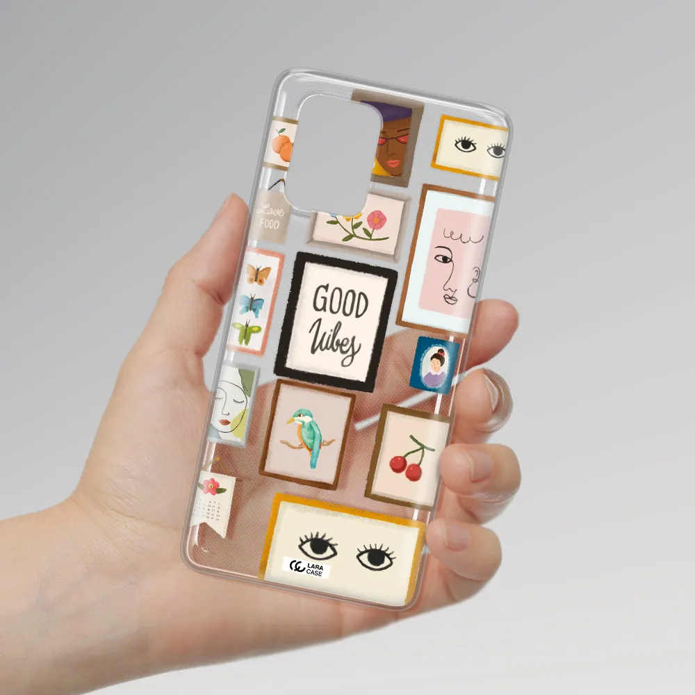 Photo Frames Samsung A91 Clear TPU Case