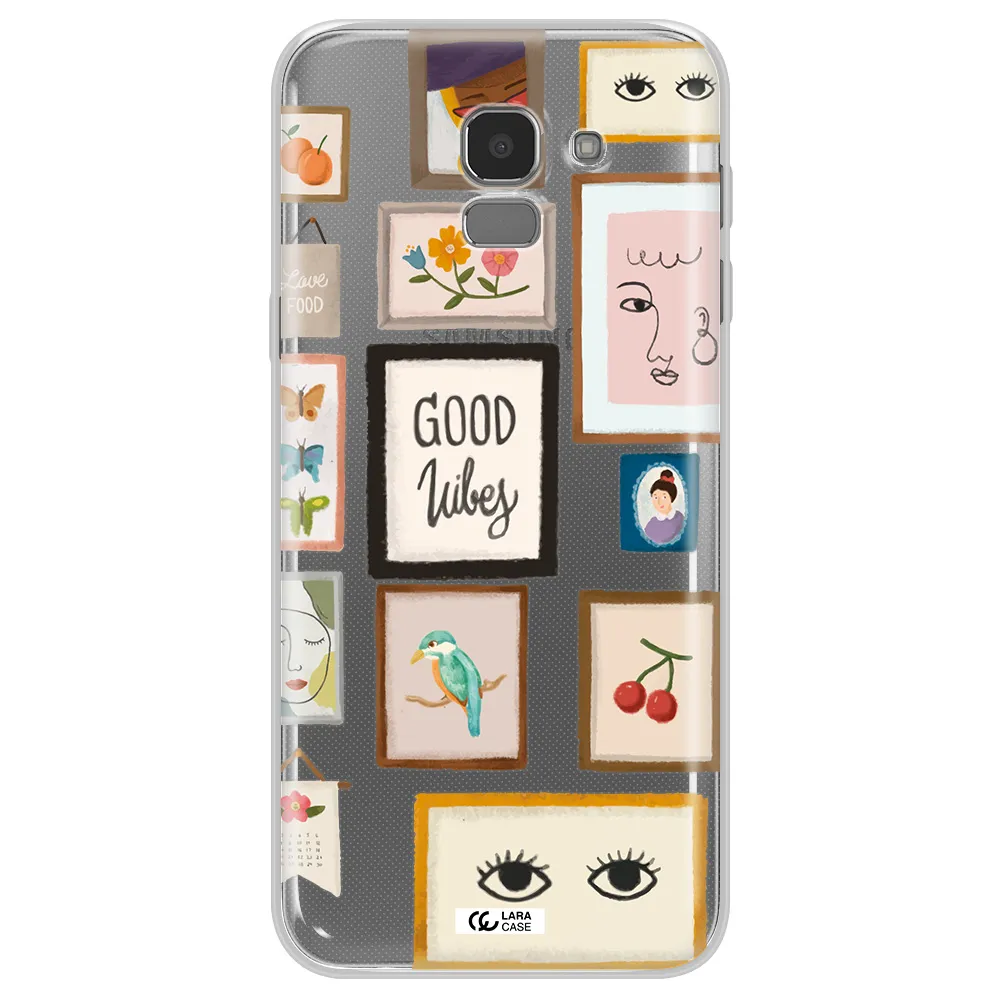 Photo Frames Samsung J6 Clear TPU Case