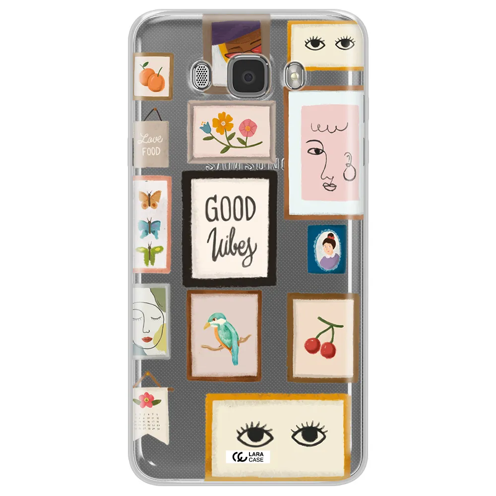 Photo Frames Samsung J7 2016 Clear TPU Case