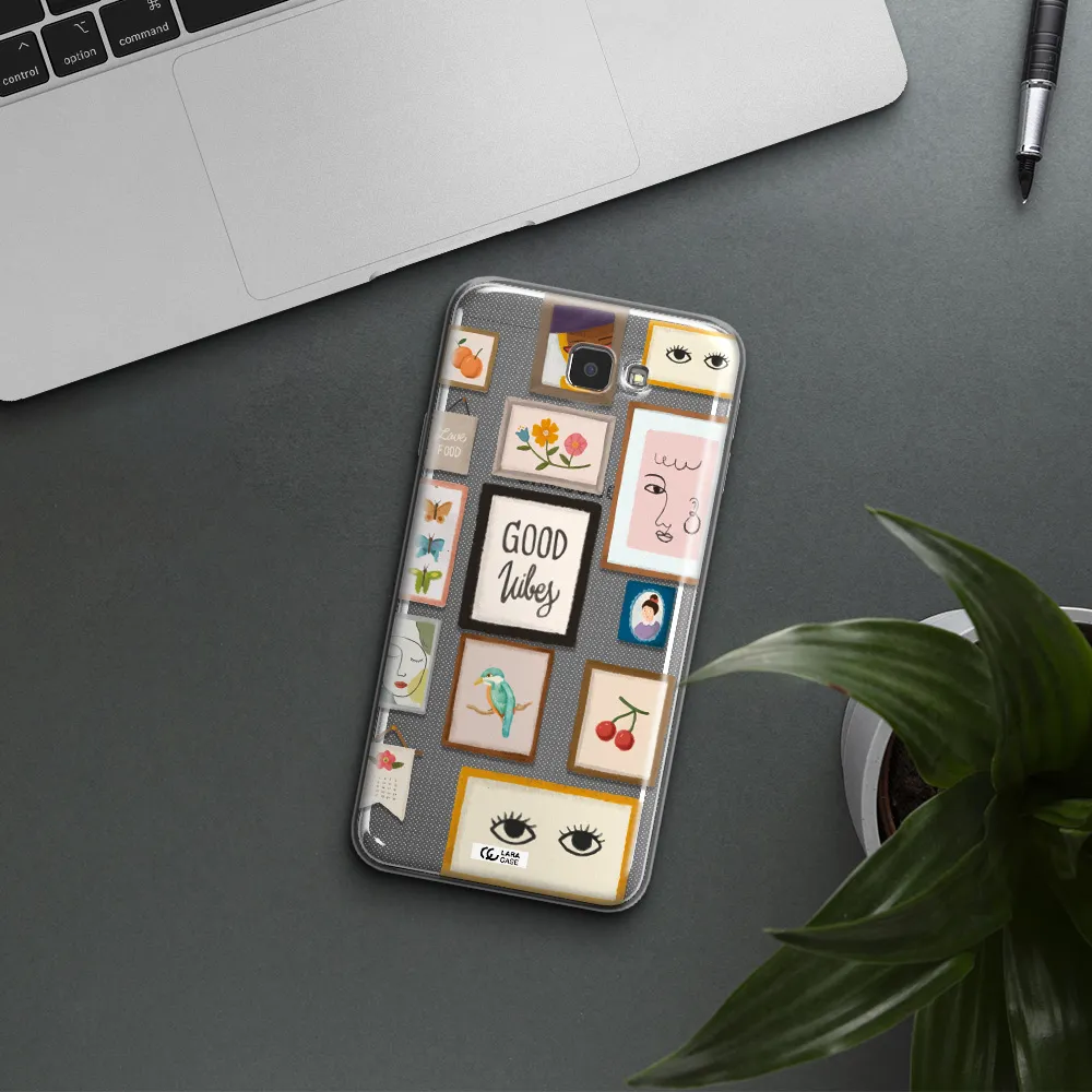 Photo Frames Samsung J7 Prim Clear TPU Case