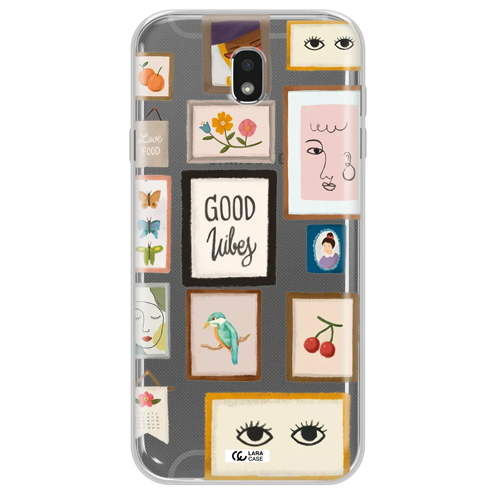 Photo Frames Samsung J7 Pro Clear TPU Case