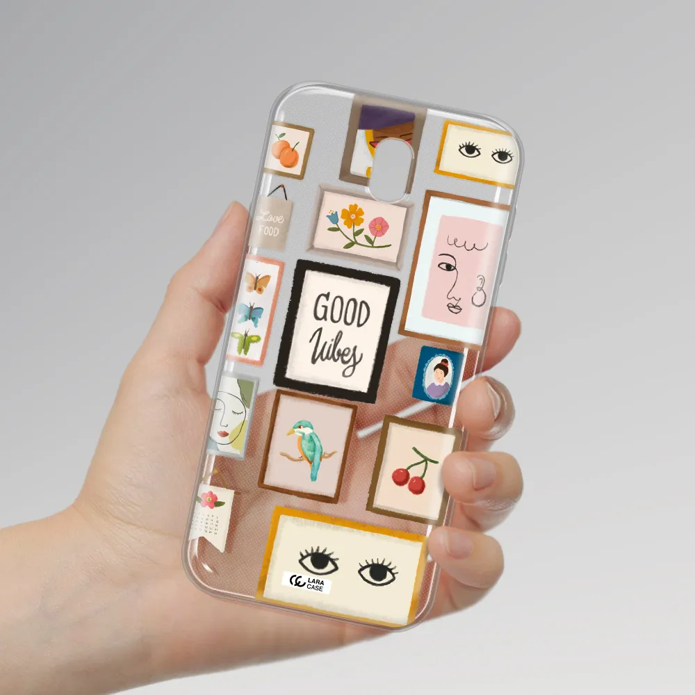 Photo Frames Samsung J7 Pro Clear TPU Case