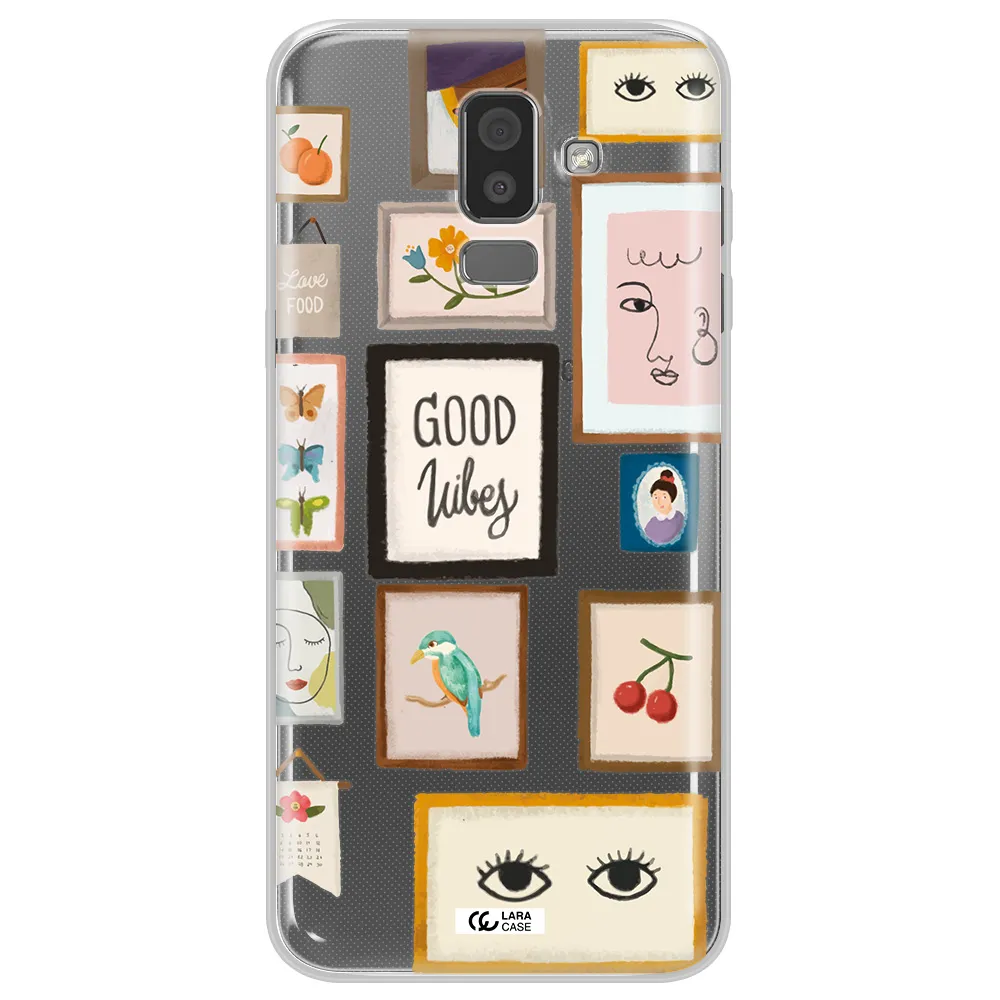 Photo Frames Samsung J8 Clear TPU Case
