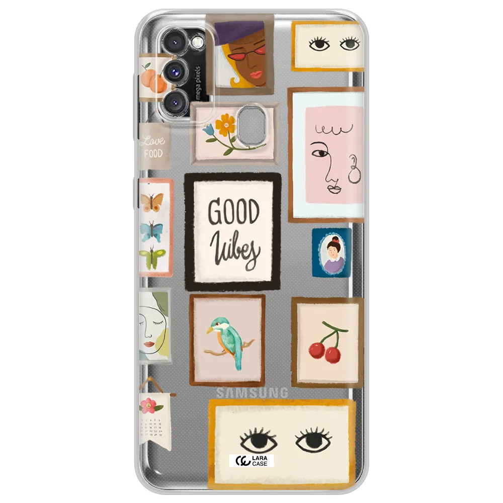 Photo Frames Samsung M30S Clear TPU Case