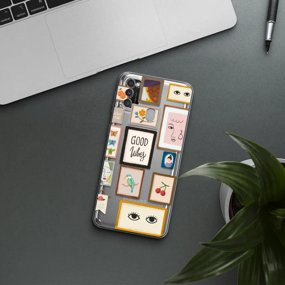 Photo Frames Samsung M30S Clear TPU Case