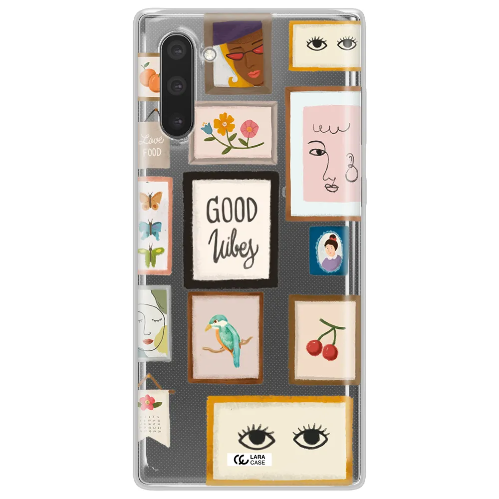 Photo Frames Samsung Note 10 Clear TPU Case