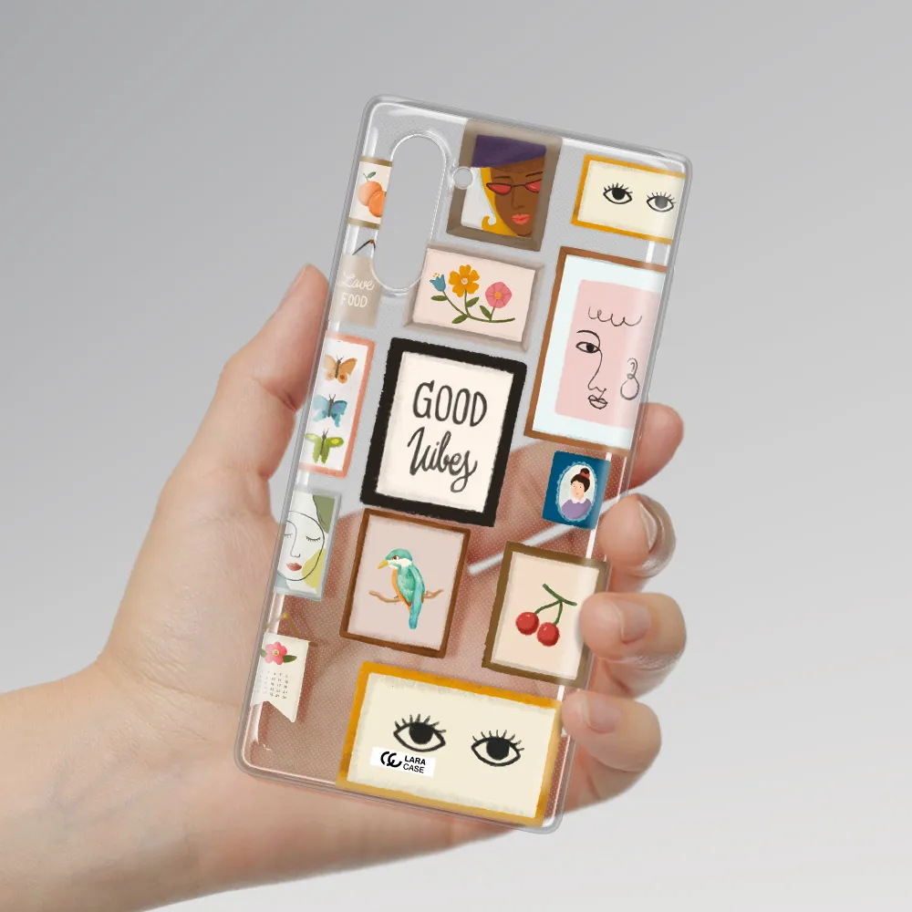 Photo Frames Samsung Note 10 Clear TPU Case