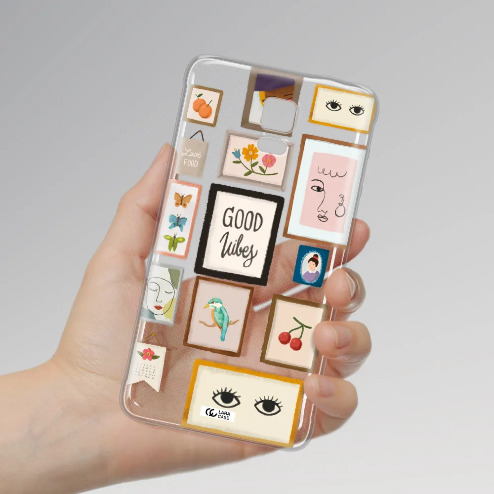 Photo Frames Samsung Note 4 Clear TPU Case