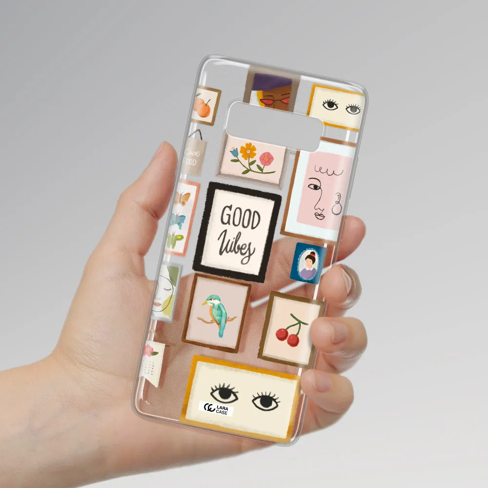 Photo Frames Samsung Note 8 Clear TPU Case
