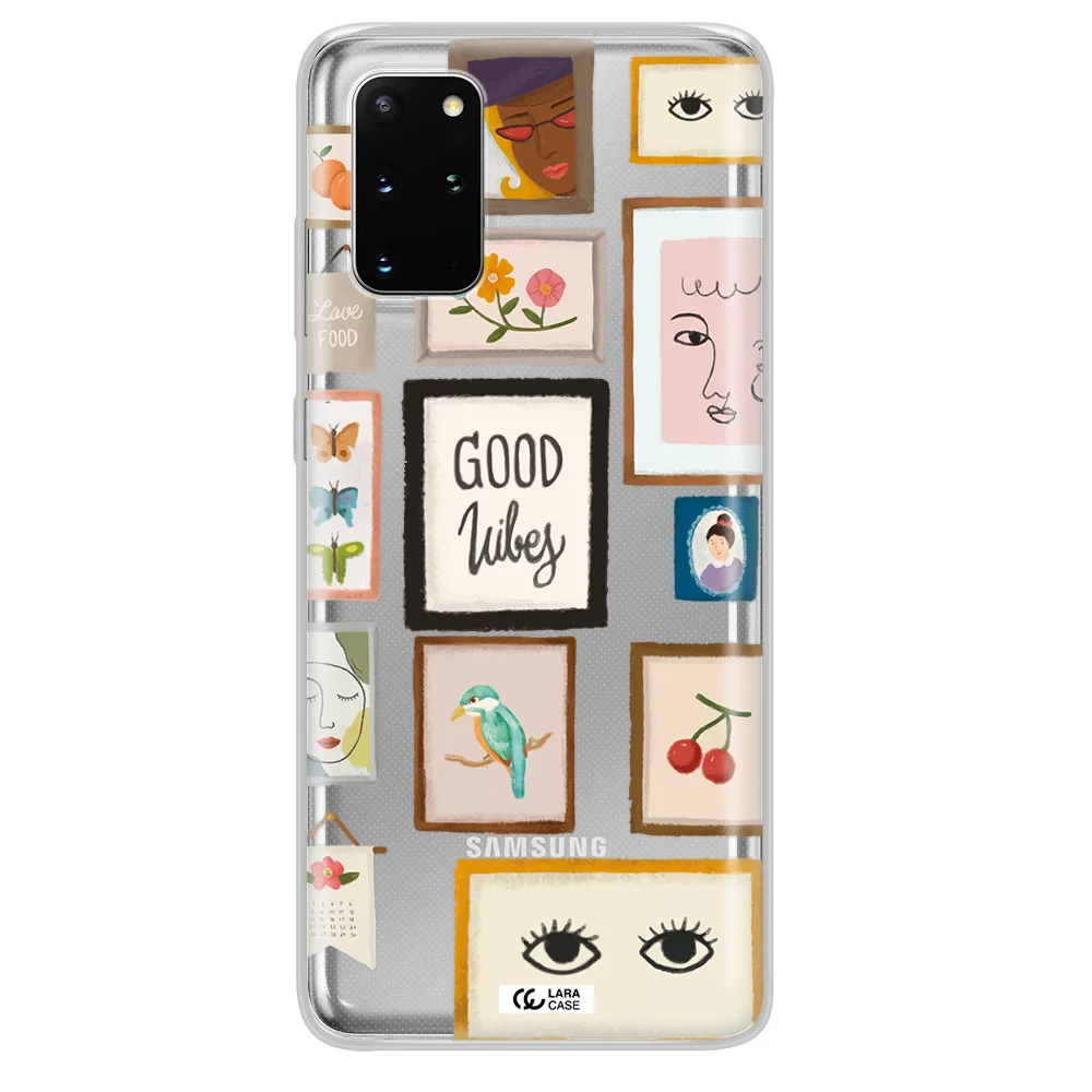 Photo Frames Samsung S 20 Plus Clear TPU Case