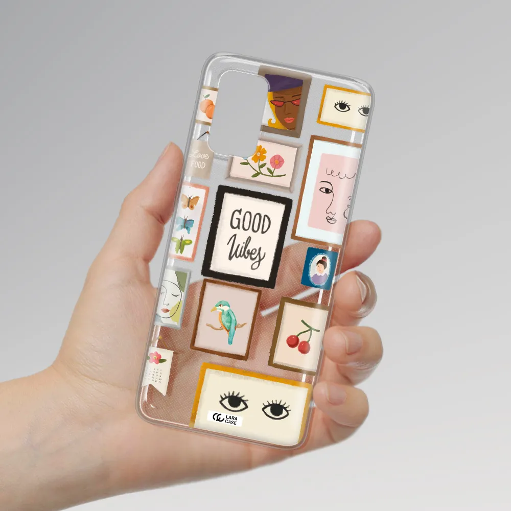 Photo Frames Samsung S 20 Plus Clear TPU Case