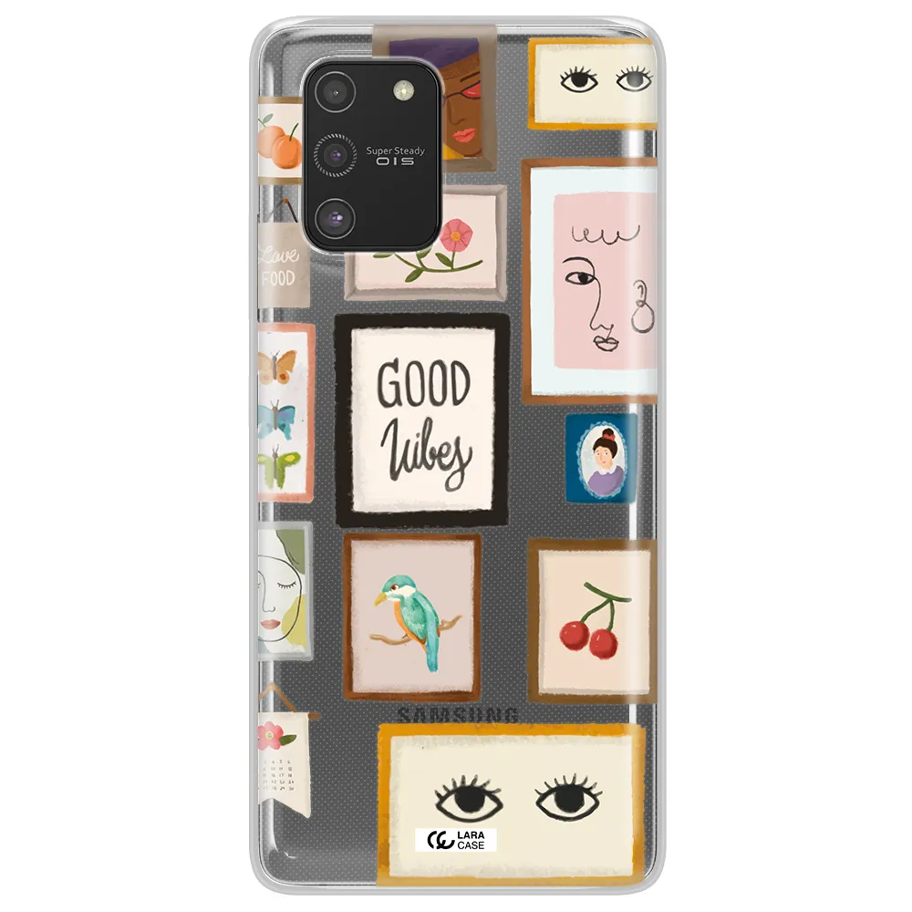 Photo Frames Samsung S10 Lite Clear TPU Case
