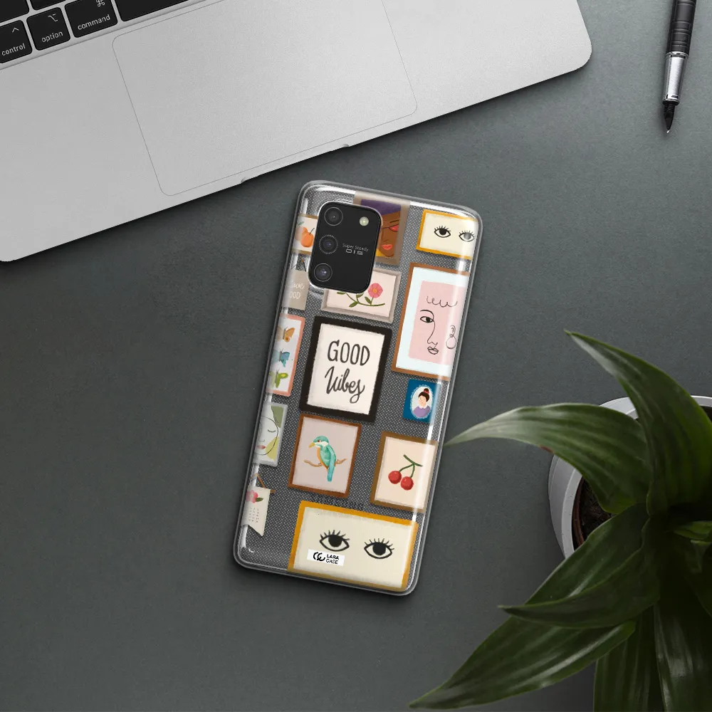 Photo Frames Samsung S10 Lite Clear TPU Case