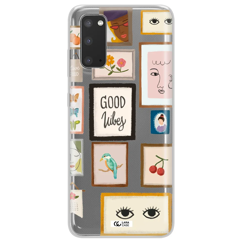 Photo Frames Samsung S20 Clear TPU Case