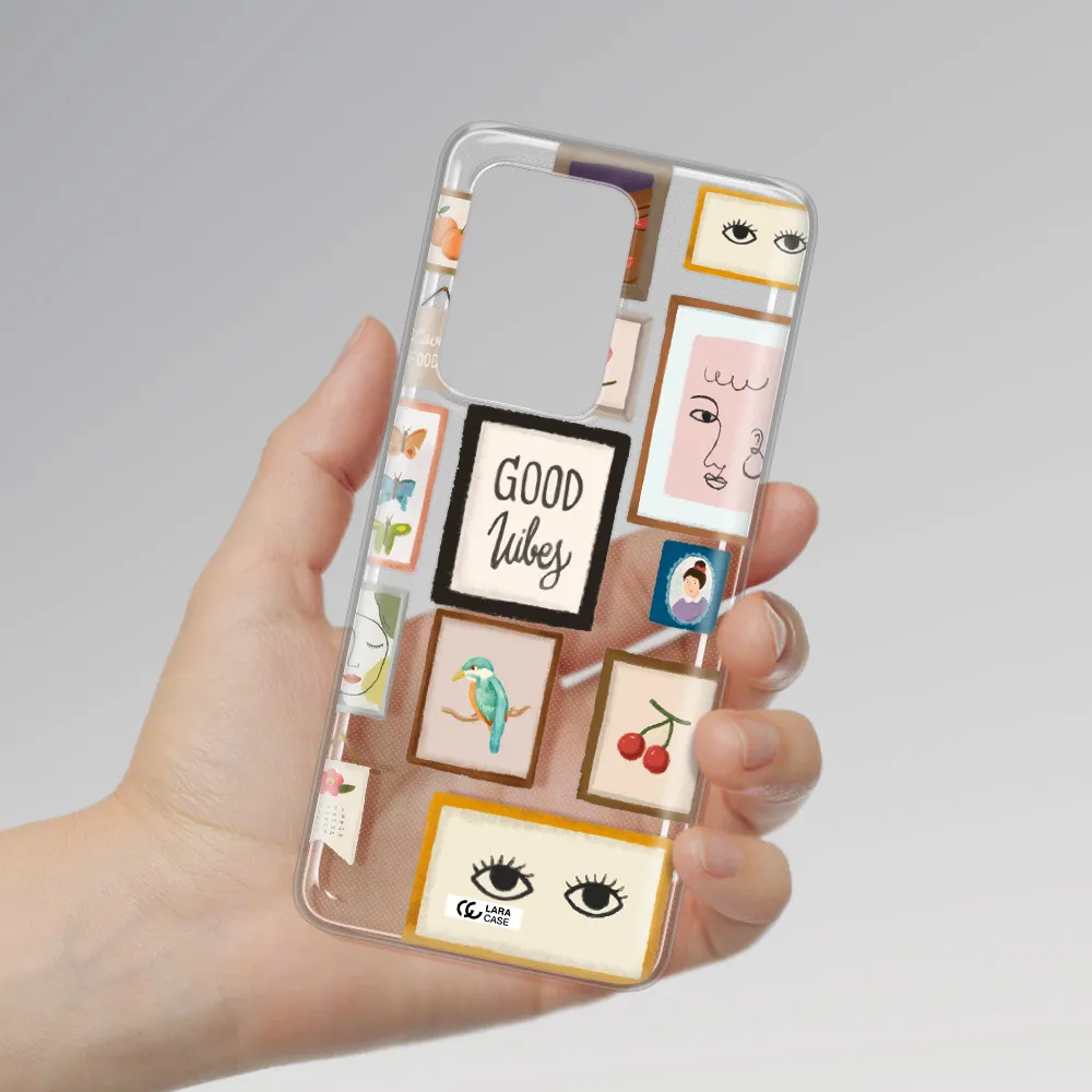 Photo Frames Samsung S20 Ultra Clear TPU Case