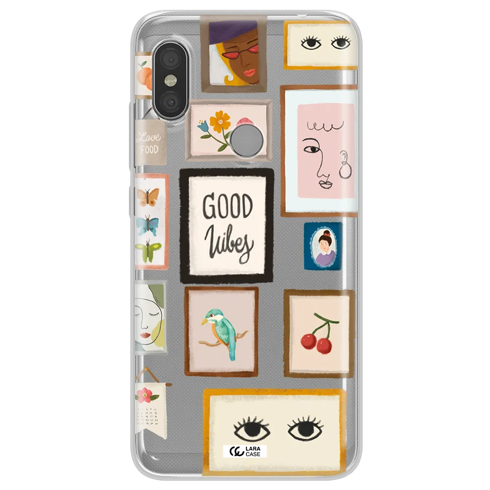 Photo Frames Xiaomi Redmi Note 6 Pro Clear TPU Case