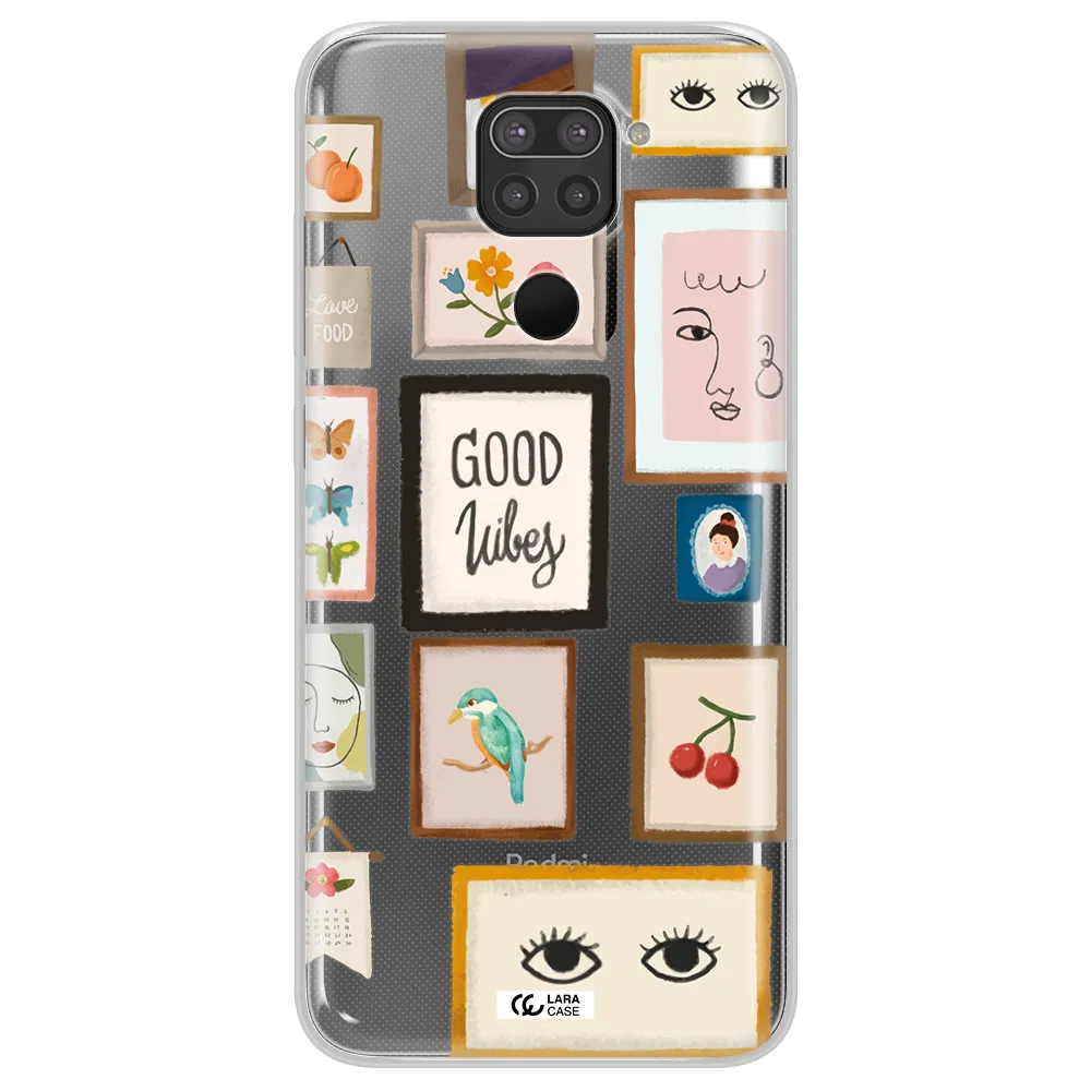 Photo Frames Xiaomi Redmi Note 9 Clear TPU Case