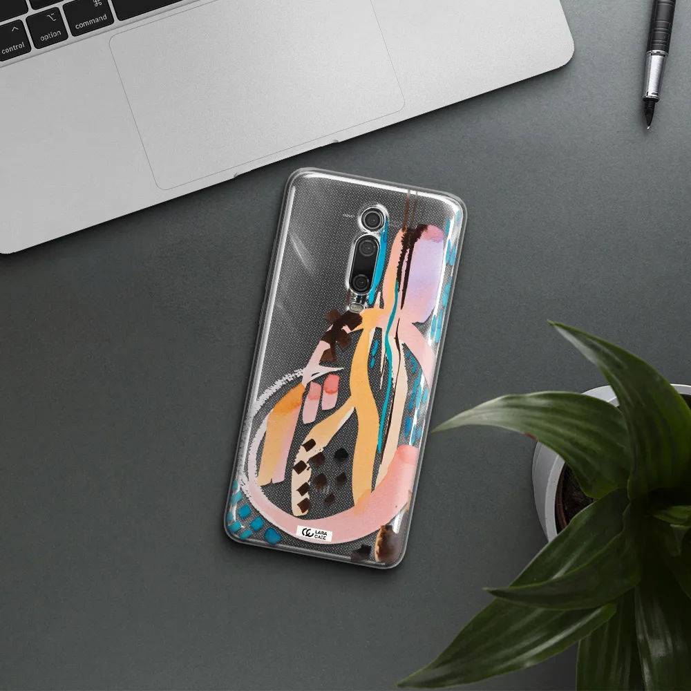 Watercolor Brush Paint Xiaomi Redmi K20 Clear Tpu Case
