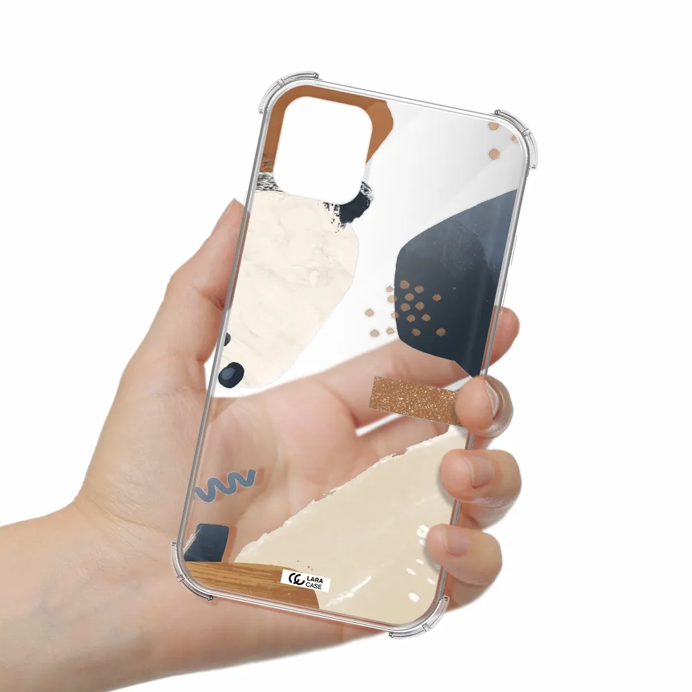 Abstract Design Apple iPhone 11 Clear PC Case