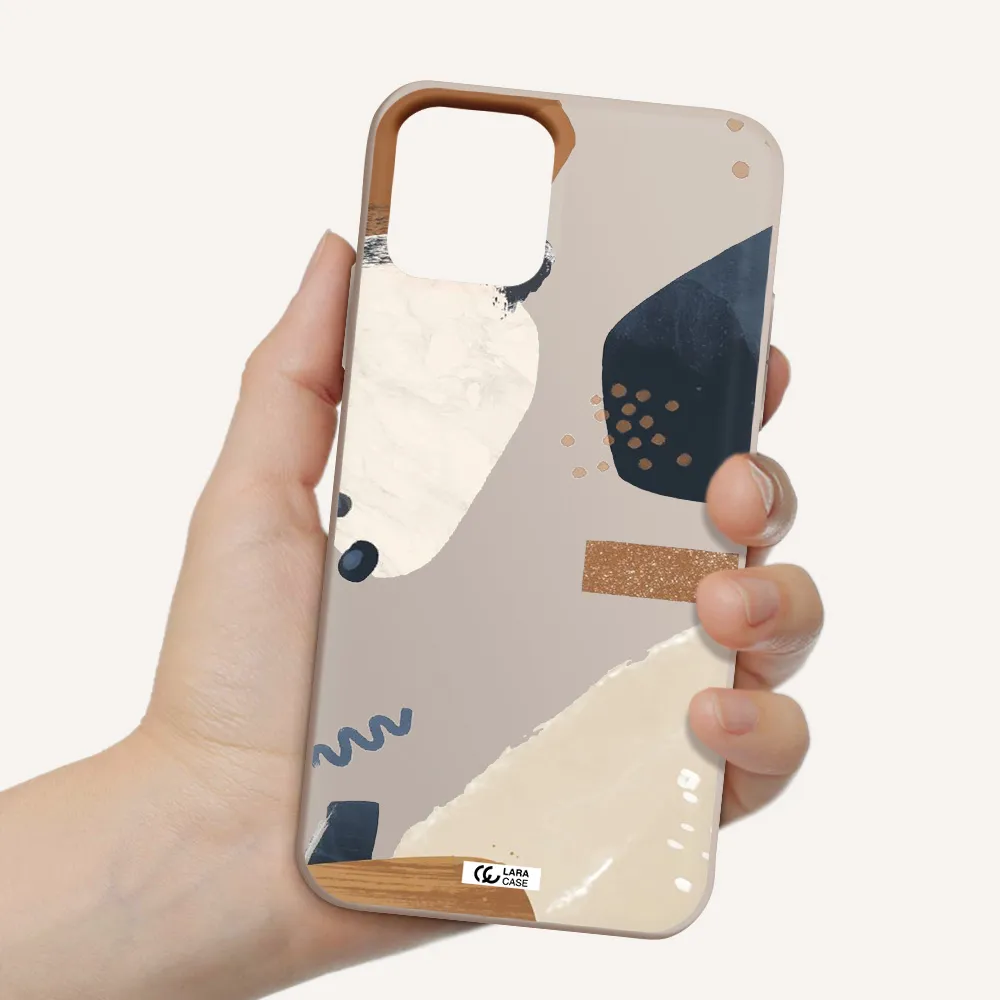 Abstract Design Apple iPhone 11 pro max Silicone Stone Case