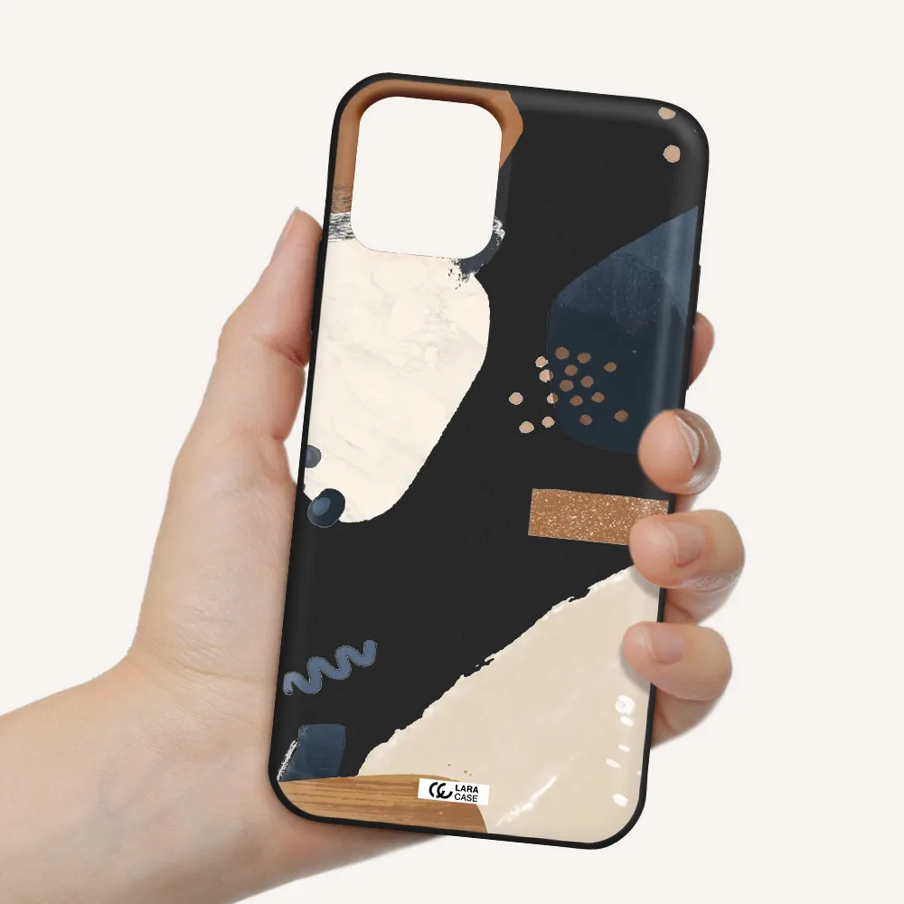 Abstract Design Apple iPhone 11 pro Silicone black Case