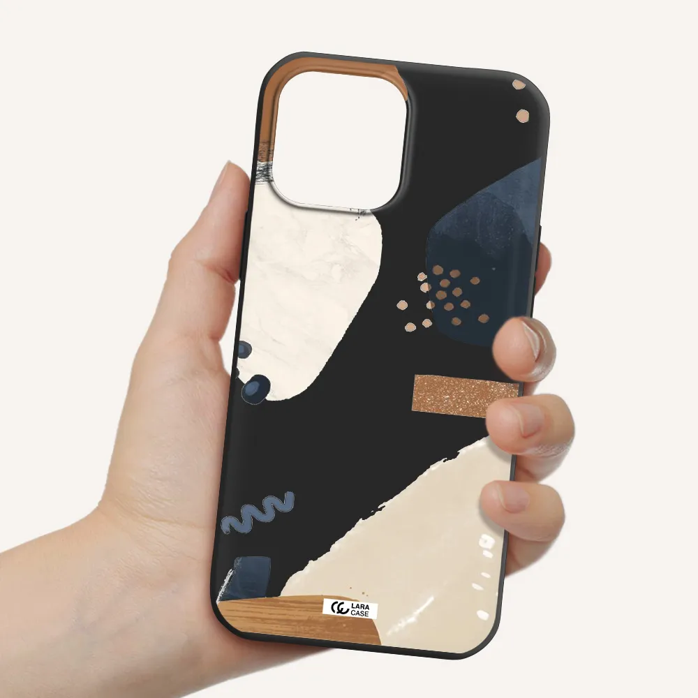 Abstract Design Apple iPhone 13 Pro Silicone black Case