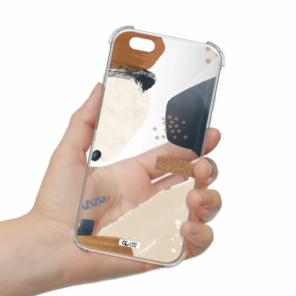 Abstract Design Apple iPhone 6 Clear PC Case
