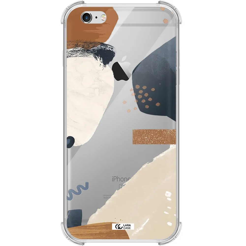 Abstract Design Apple iPhone 6 s plus Clear PC Case