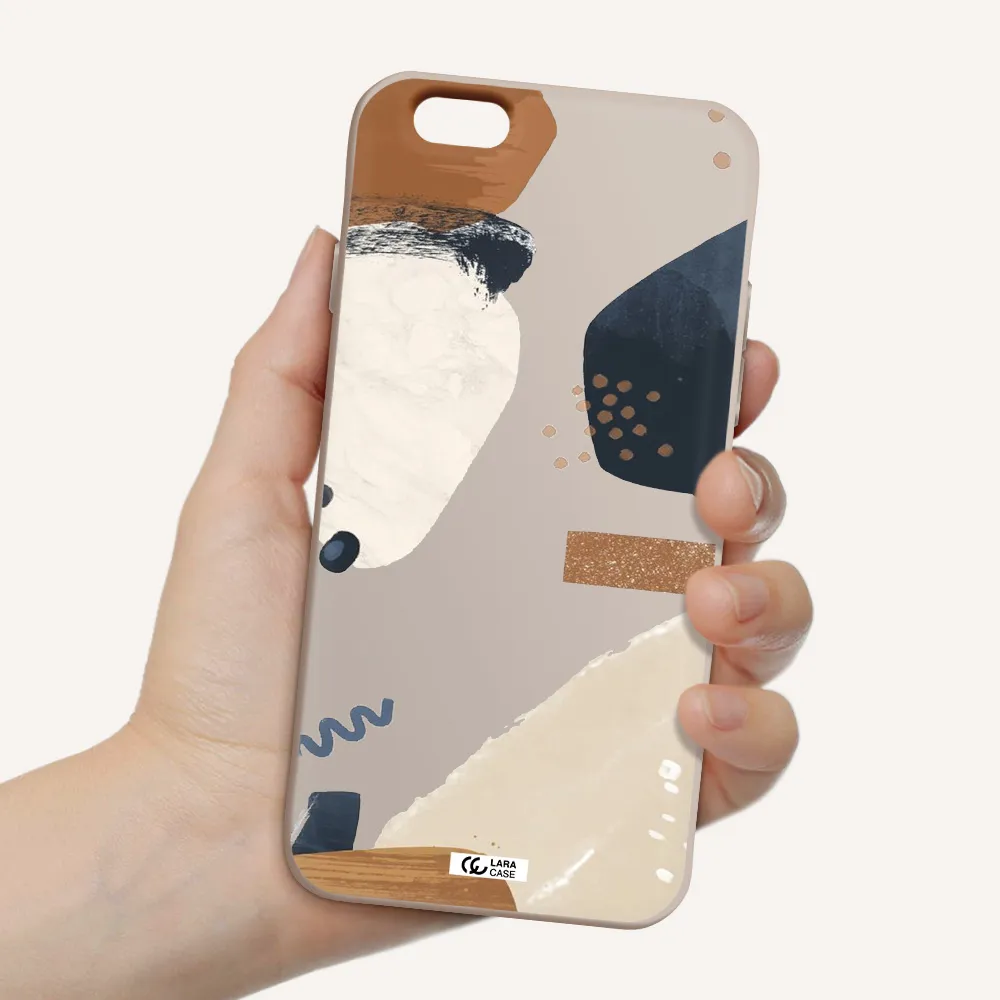 Abstract Design Apple iPhone 6 Silicone Stone Case