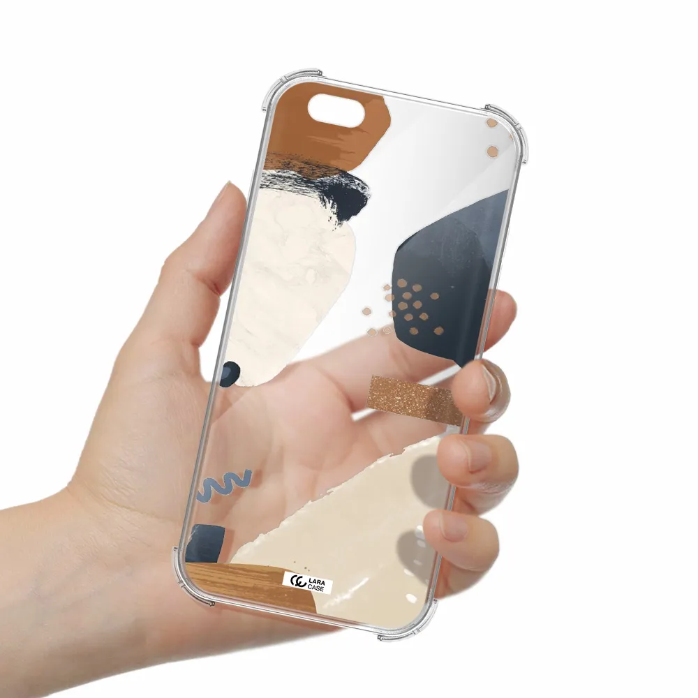 Abstract Design Apple iPhone 6S Clear PC Case