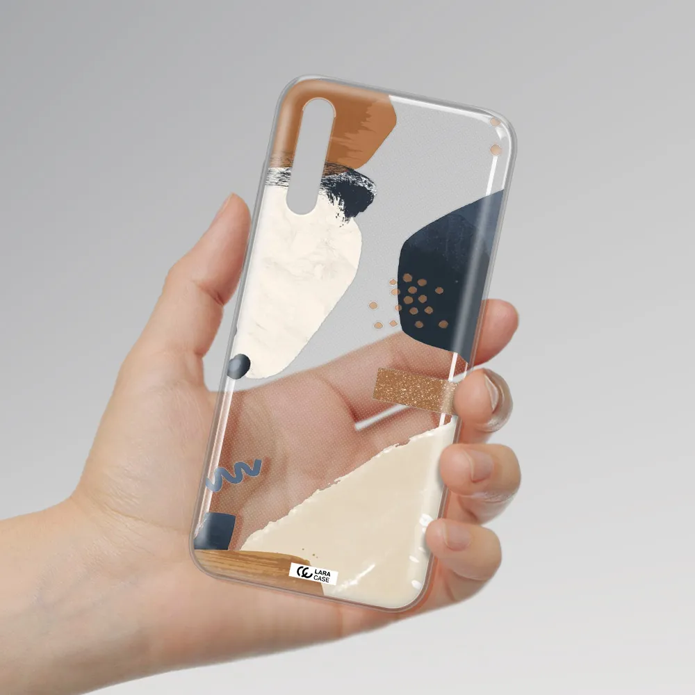 Abstract Design Huawei P Smart S Clear TPU Case