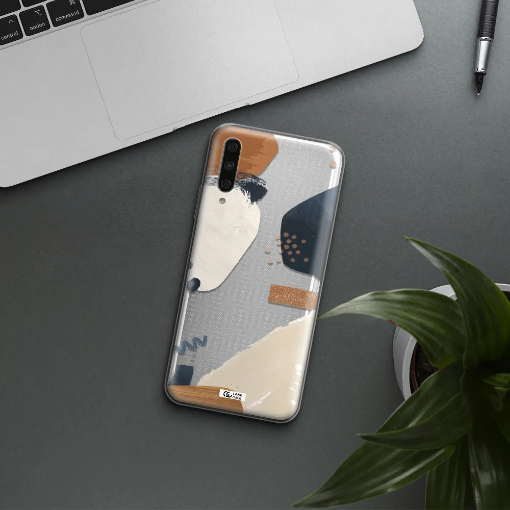 Abstract Design Huawei Y9S Clear Tpu Case