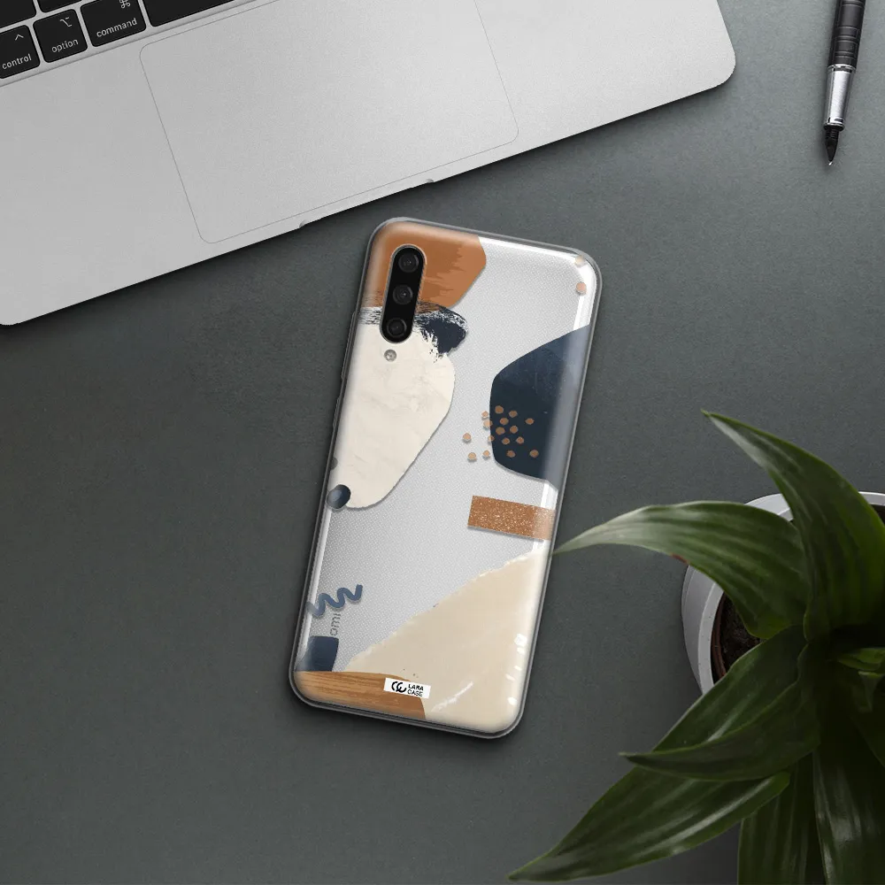 Abstract Design Xiaomi Mi A3 Clear Tpu Case