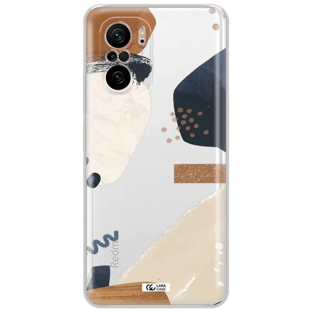 Abstract Design Xiaomi Poco F3 Clear Tpu Case