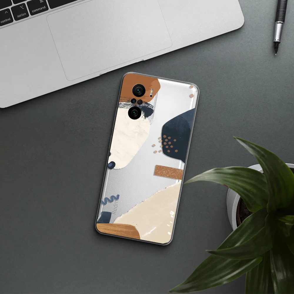 Abstract Design Xiaomi Poco F3 Clear Tpu Case