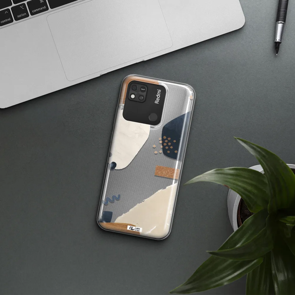 Abstract Design Xiaomi Redmi 10A Clear TPU Case