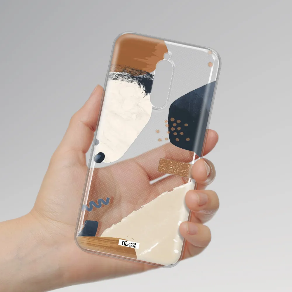 Abstract Design Xiaomi Redmi 8 Clear Tpu Case