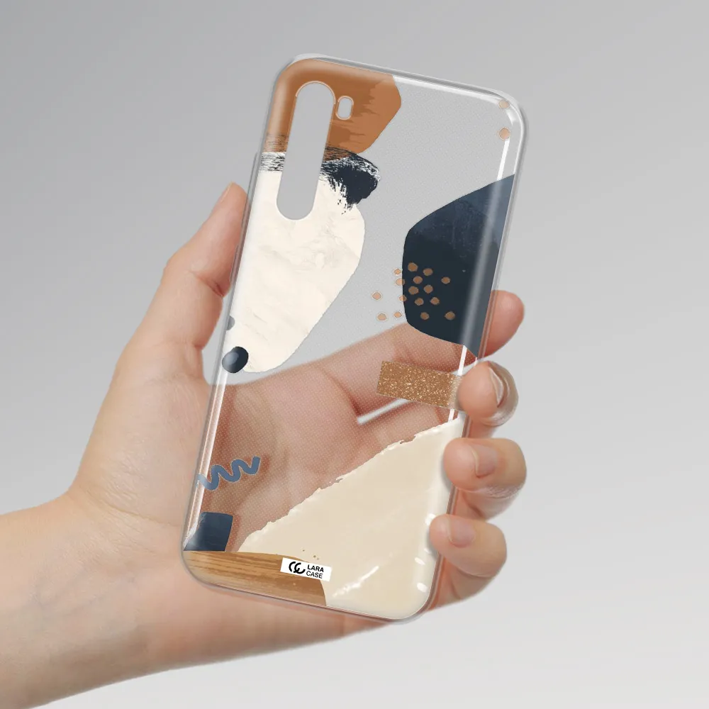 Abstract Design Xiaomi Redmi Note 8T Clear Tpu Case