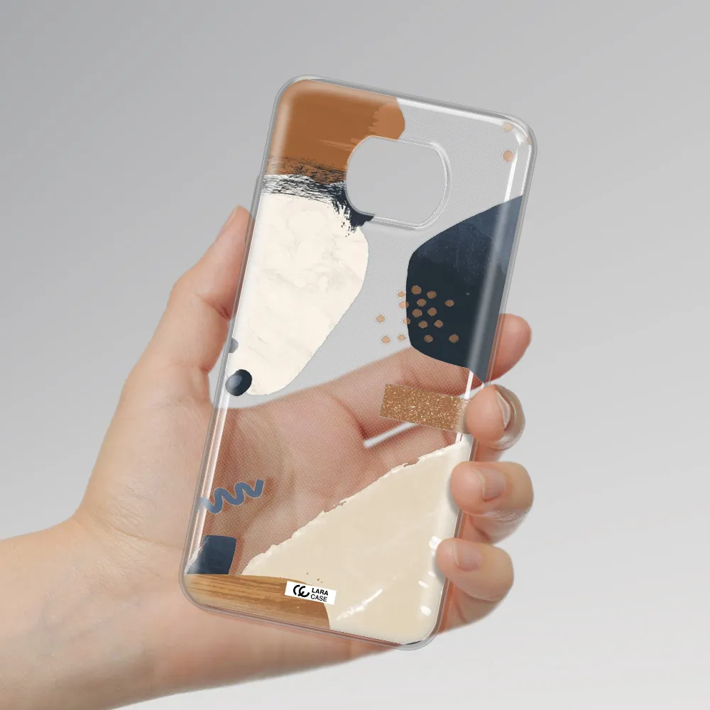 Abstract Design Xiaomi Redmi Note 9T Clear Tpu Case