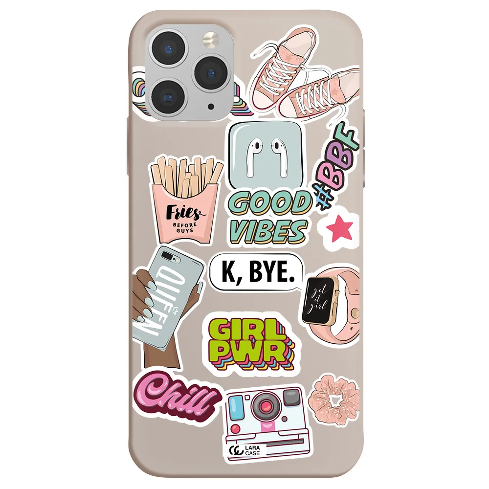 Girl Power Apple iPhone 11 pro max Silicone Stone Case