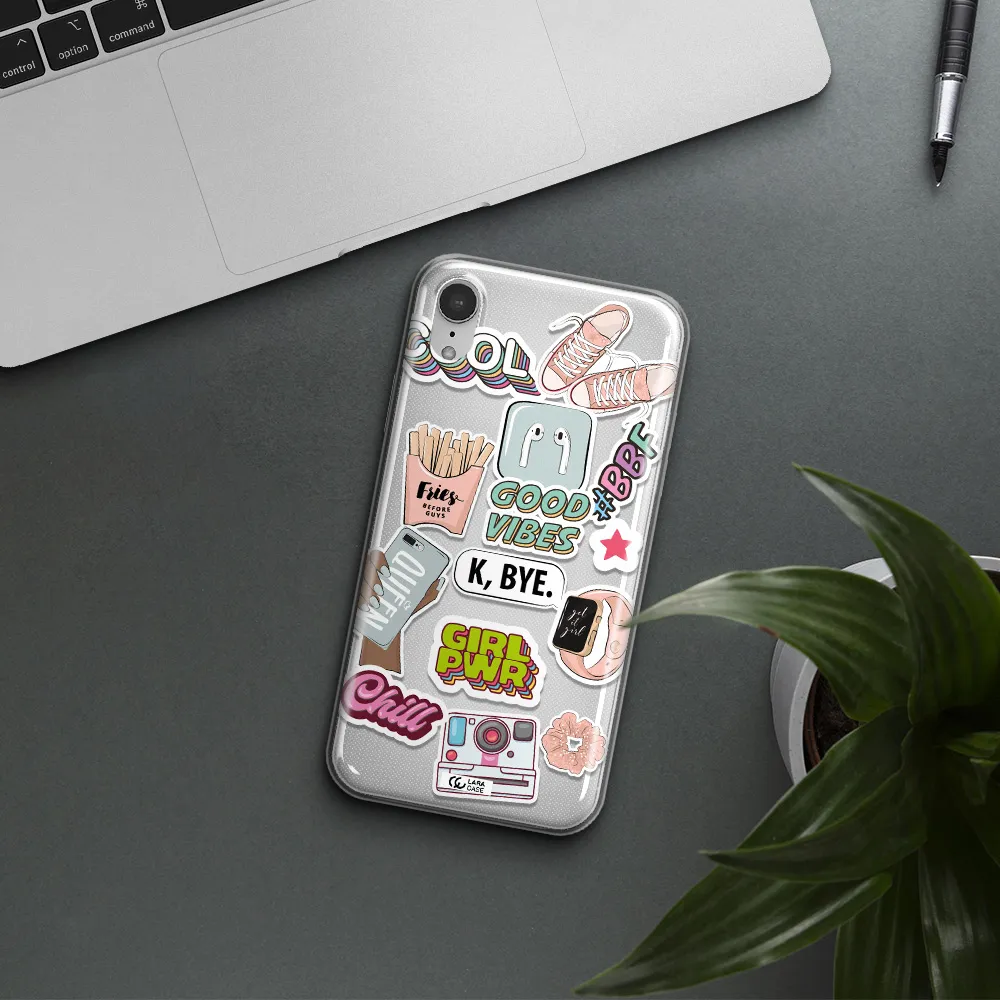 Girl Power Apple iPhone XR Clear TPU Case