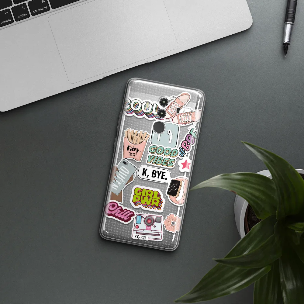 Girl Power Huawei Mate 10 Clear TPU Case