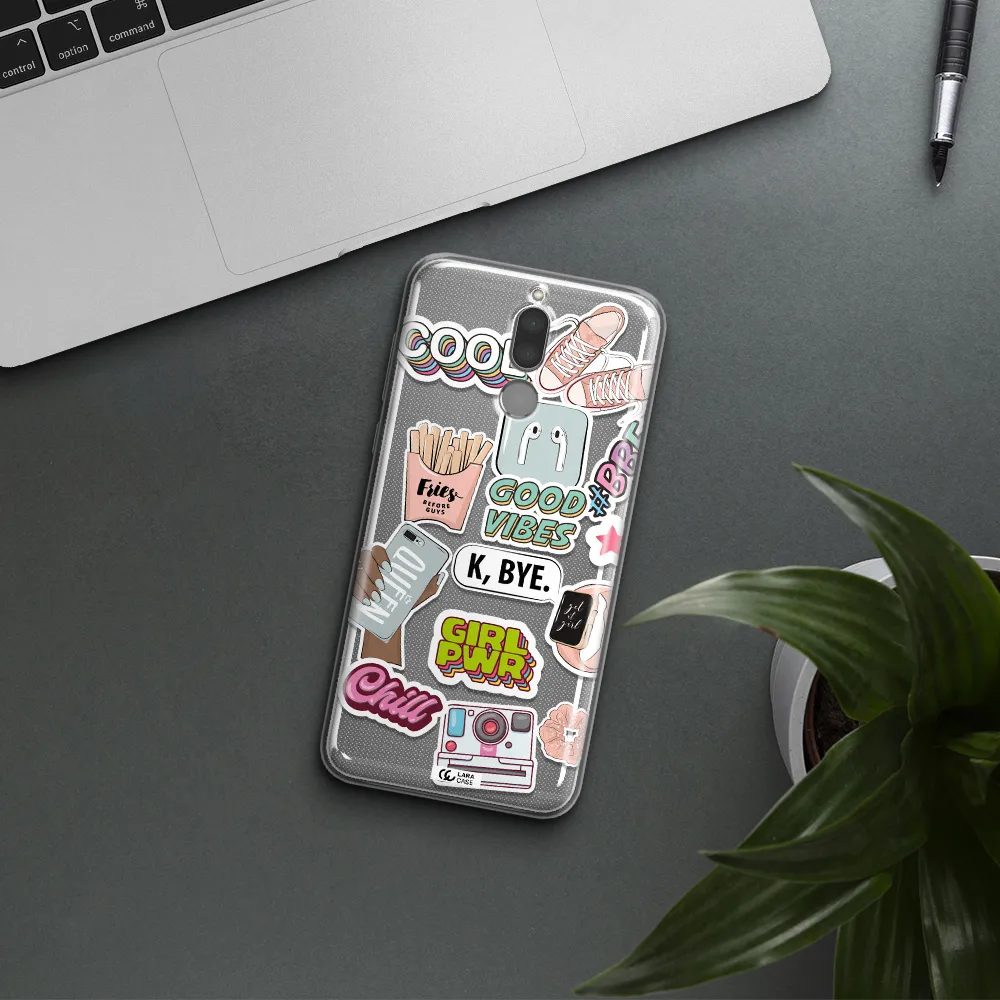 Girl Power Huawei Mate 10 Lite Clear TPU Case