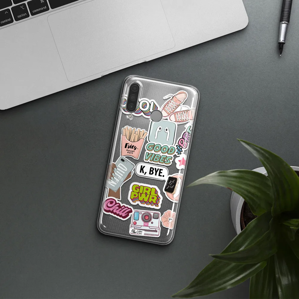 Girl Power Huawei P30 Lite Clear TPU Case