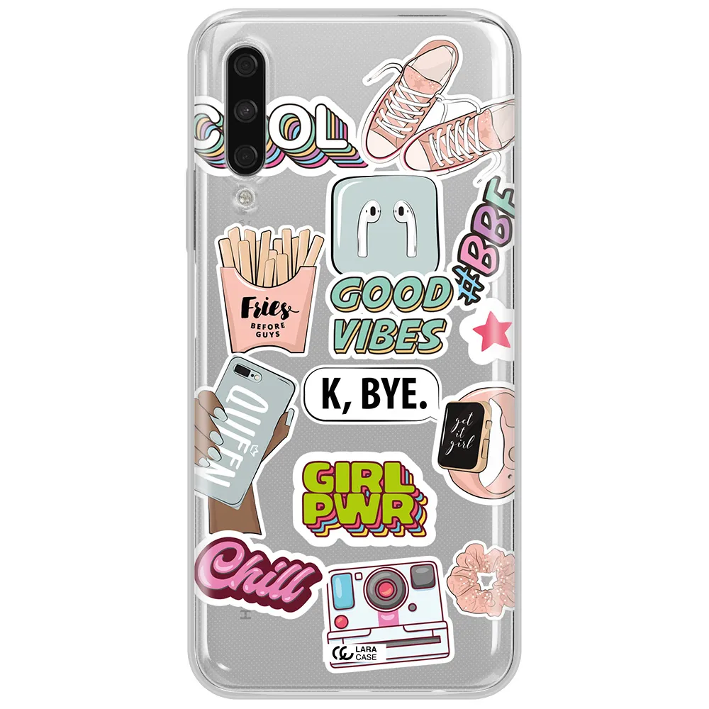 Girl Power Huawei Y9S Clear Tpu Case
