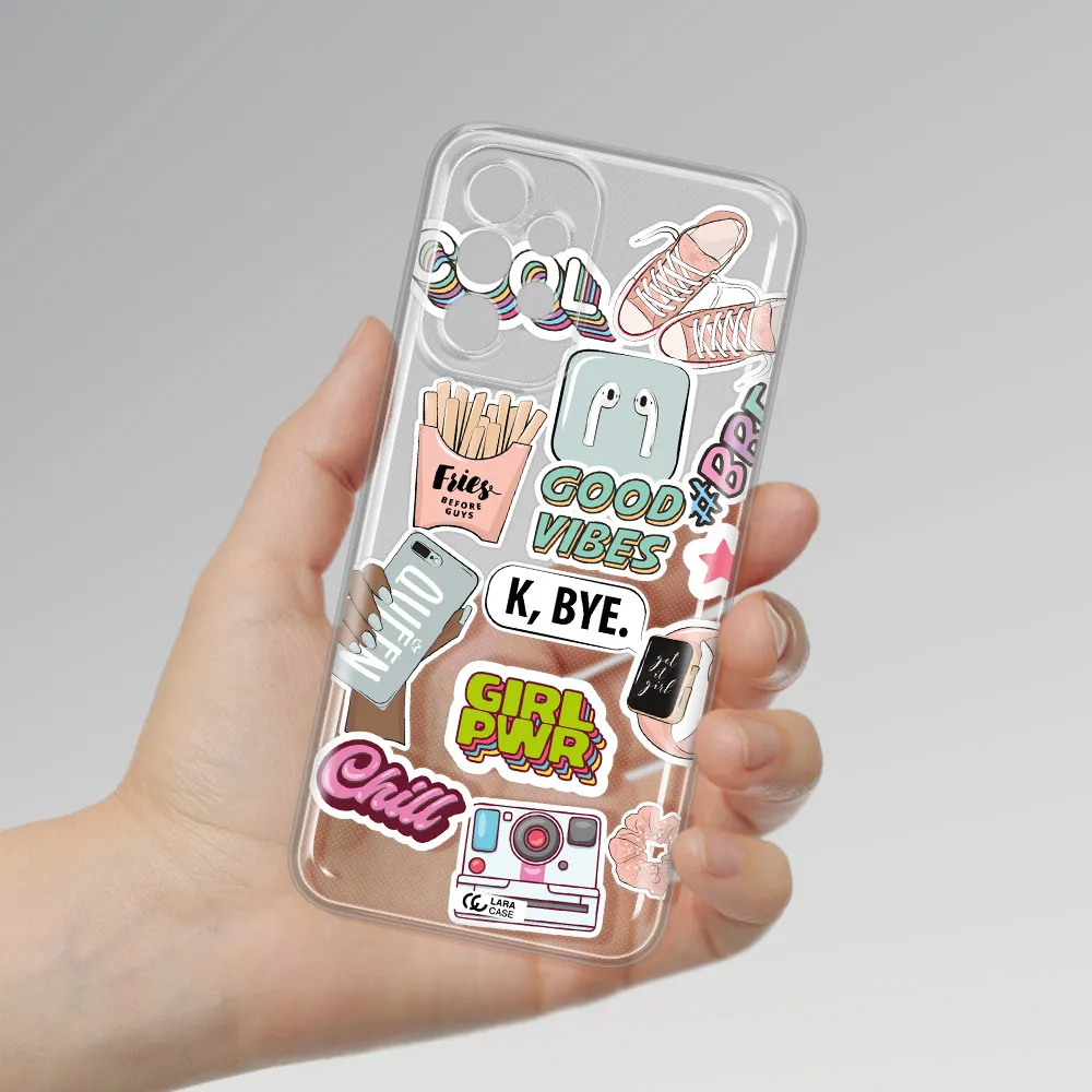 Girl Power Samsung A23 5G Clear Tpu Case