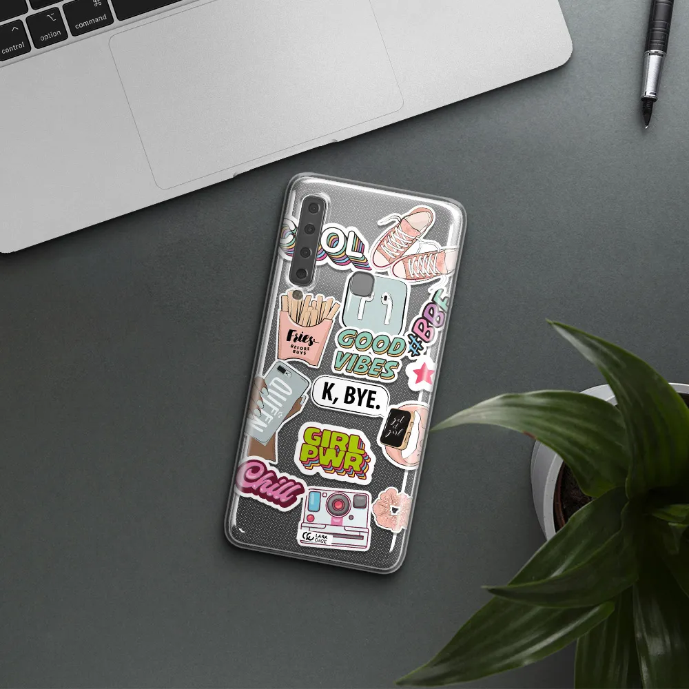 Girl Power Samsung A9 2018 Clear TPU Case