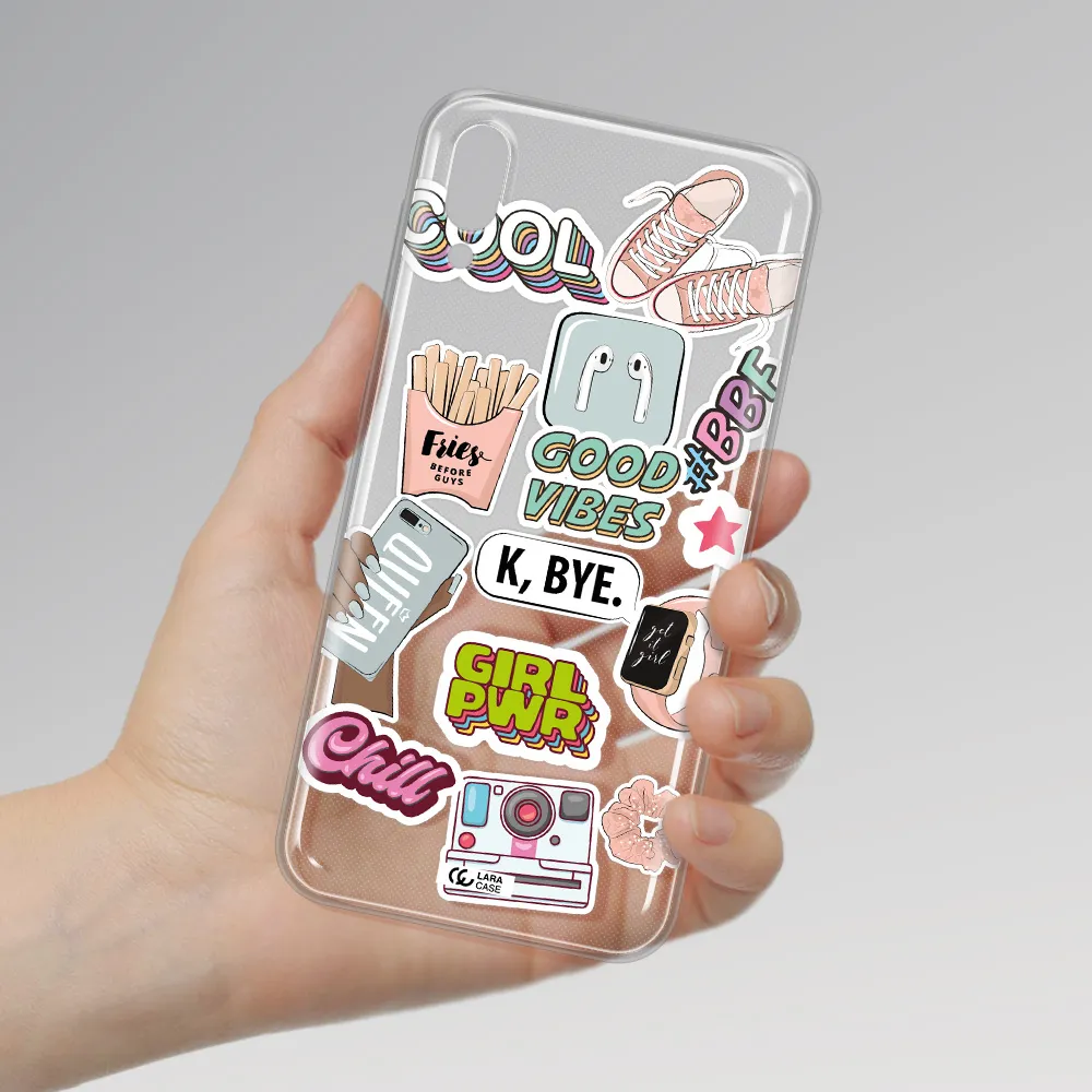 Girl Power Samsung M10 Clear TPU Case