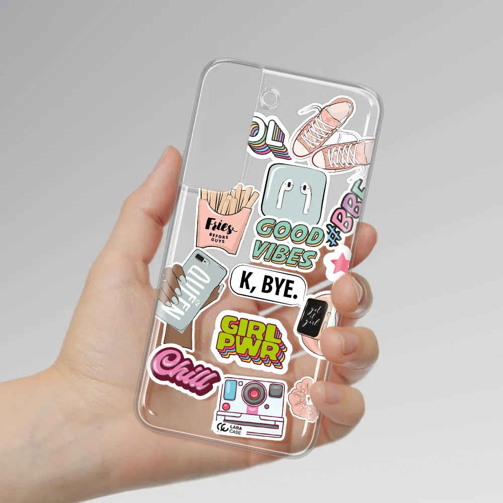 Girl Power Samsung S 22 Clear TPU Case